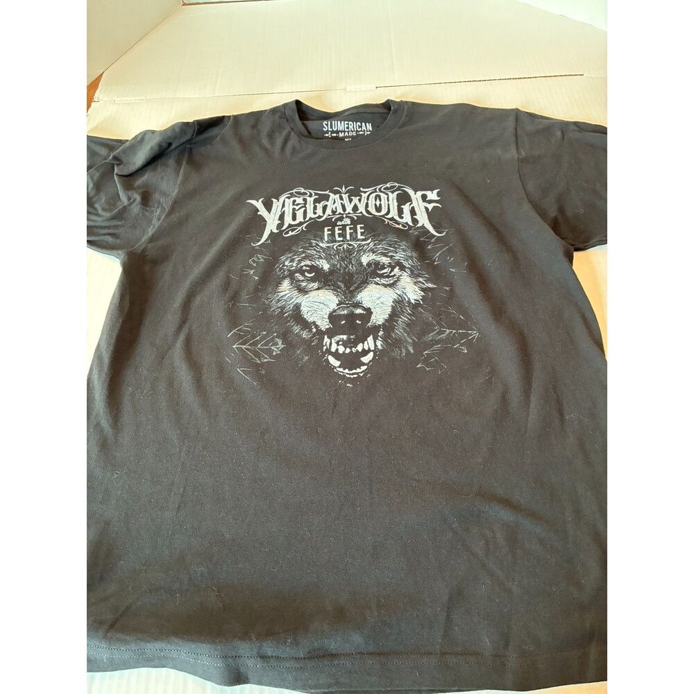 Yelawolf Fefe Slumadian Tour Shirt XL Slumerican Made Shady Records Concert Tee